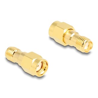 DeLOCK Delock Adapter RP-SMA male to SMA female HBI59-1