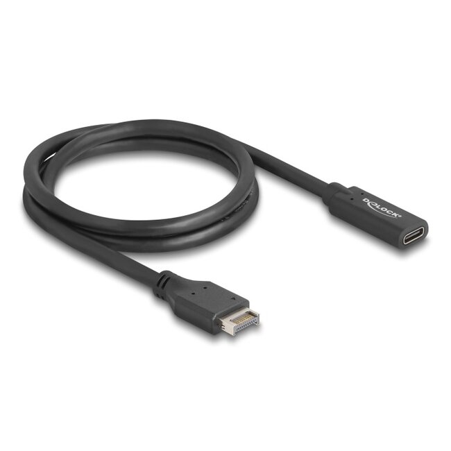 USB 10 Gbps Cable Type-E Key A 20 pin male to USB Type-C™ female 70 cm