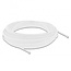 Polyester kabelsleeve | rekbaar | 3mm | wit | 10 meter