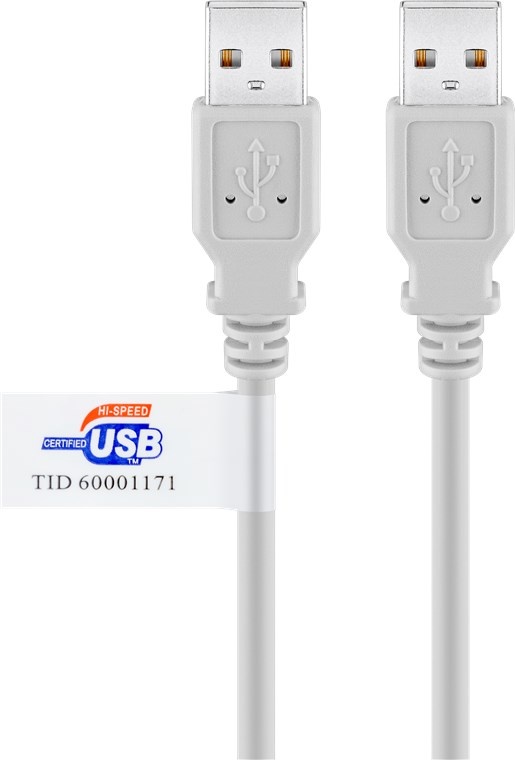 Goobay USB 2.0 Hi-Speed kabel met USB-certificaat