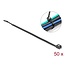 Delock Cable Tie self-cutting L 280 x W 4.8 mm 50 pieces black