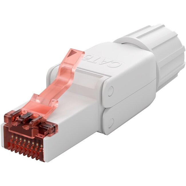 Goobay CAT 6 UTP Unshielded RJ45 Connector for Field Assembly