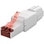 Goobay CAT 6 UTP Unshielded RJ45 Connector for Field Assembly