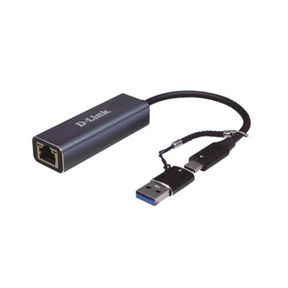D-Link D-Link DUB-2315 USB naar 2.5G Adapter, USB-C/USB, Wake-On-LAN