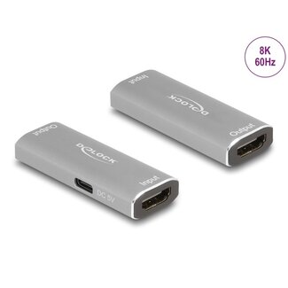 DeLOCK Delock HDMI Repeater 8K 60 Hz 20 m