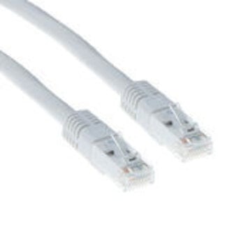 ACT ACT Witte 5 meter U/UTP CAT6 patchkabel met RJ45 connectoren