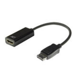 ACT ACT DisplayPort naar HDMI female adapter, 4K, Zip Bag