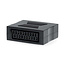 SCART-Adapter | SCART Female | SCART Female | Vernikkeld | Recht | ABS | Zwart | 1 Stuks | Doos