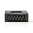 SCART-Adapter | SCART Female | SCART Female | Vernikkeld | Recht | ABS | Zwart | 1 Stuks | Doos