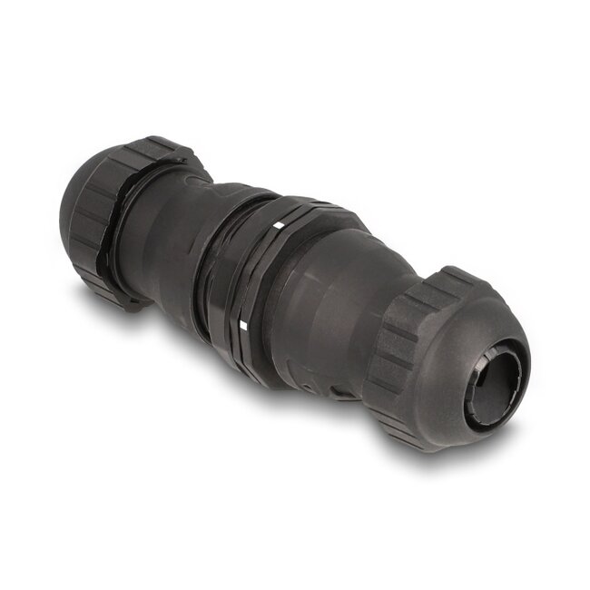 Delock Optical Fiber Cable Connector LC Duplex female to LC Duplex female UPC OS2 IP68 dust and waterproof