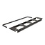 Delock D-Type 19″ Patch Panel with 4 D-Type plates 86 x 86 mm and 4 ports 2U black