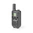 Walkie talkie Set | 2 Handsets | Tot 5 km | Frequentiekanalen: 8 | PTT / VOX | tot 2,5 uur | Zwart