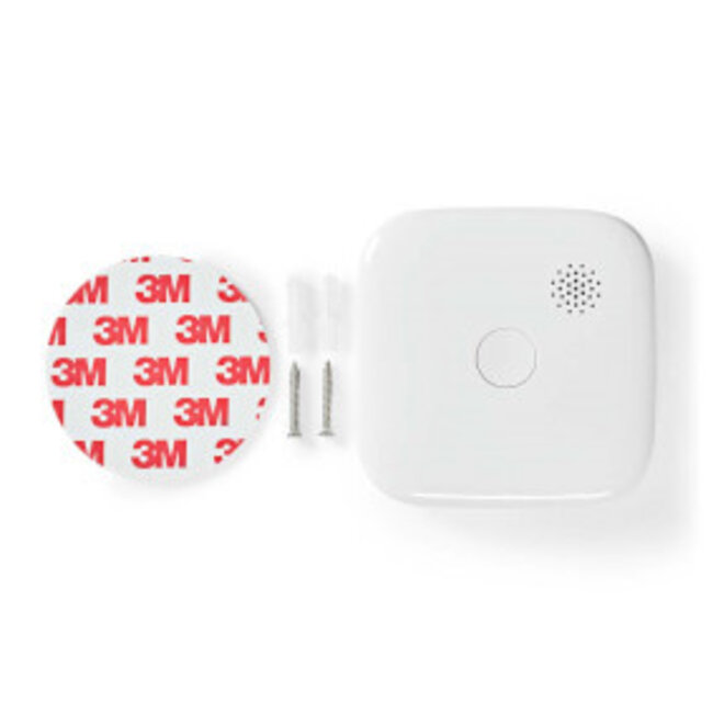 SmartLife Rookmelder | Wi-Fi | Batterij Gevoed | Levenscyclus sensor: 10 Jaar | EN 14604 | Max. batterijduur: 24 Maanden | 85 dB | Wit | 1 Stuks