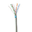 Netwerk Kabel Rol | CAT6 | Solid | F/UTP | CCA | 50.0 m | Binnenshuis | Rond | PVC | Grijs | Gift Box