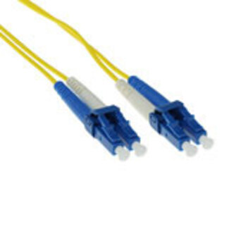 ACT ACT 12 meter LSZH Singlemode 9/125 OS2  glasvezel patchkabel duplex met LC connectoren