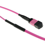 ACT DC5022 Glasvezel kabel 35 m LSZH OM3/OM4 MPO/MTP Violet