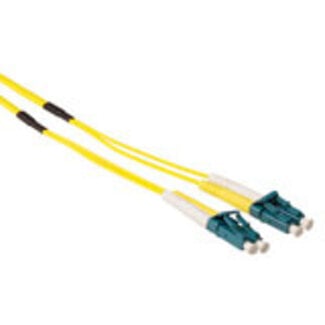 ACT ACT 50 meter Singlemode 9/125 OS2 duplex ruggedized fiber kabel met LC connectoren