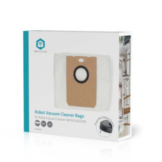 Stofzuigerzak | 5 Stuks | Synthetisch | Wit