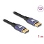 Delock DisplayPort Cable 8K 60 Hz 1 m lila metal