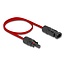 Delock DL4 Solar Flat Cable male to female 60 cm red