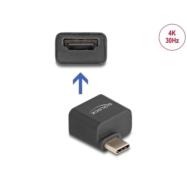 Delock Mini Adapter USB Type-C™ male to HDMI female (DP Alt Mode) 4K