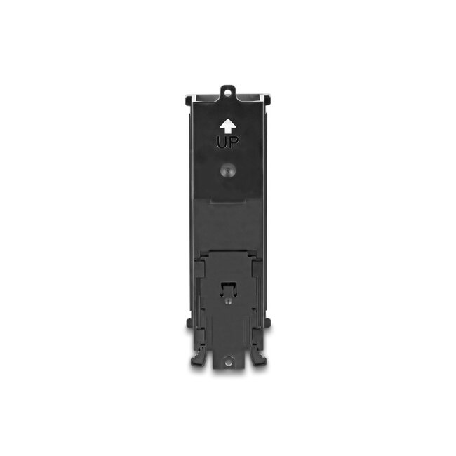 Delock Keystone Holder 8 port tiltable for DIN rail or wall mounting