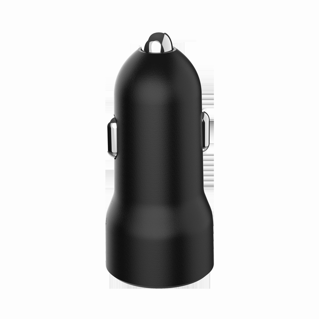 2-poorts USB-autolader, 3,1 A, wit