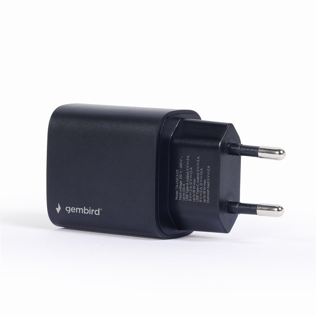 USB-C Combo snellader, 20W