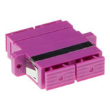 Intronics Fiber optic SC-SC duplex adapter OM4