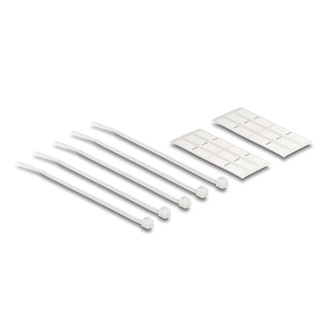 Delock 19″ Keystone Patch Panel with 24 tiltable ports and strain relief