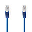 CAT5e Netwerkkabel | SF/UTP | RJ45 Male | RJ45 Male | 15.0 m | Rond | PVC | Blauw | Label