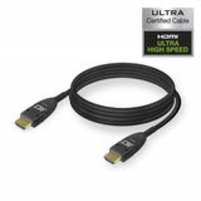 ACT 7,5 meter HDMI 8K Ultra High Speed Certified Active Optical Cable v2.1 HDMI-A male - HDMI-A male