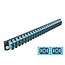 Delock 19″ Splice Box Front Panel 24 port SC Duplex aqua