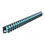 Delock 19″ Splice Box Front Panel 24 port SC Duplex aqua