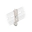 Delock Mounting holder for 35 mm DIN rail with 2 fixing holes and T3 self-tapping fixing screw