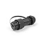 Protective cap for Delock RJ45 plug 67049 IP68 dust and waterproof black