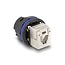 Delock RJ45 Cat.6A built-in connector with LSA connection black