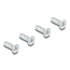 Delock D-Type RJ45 built-in connector / coupler Cat.6A STP metal