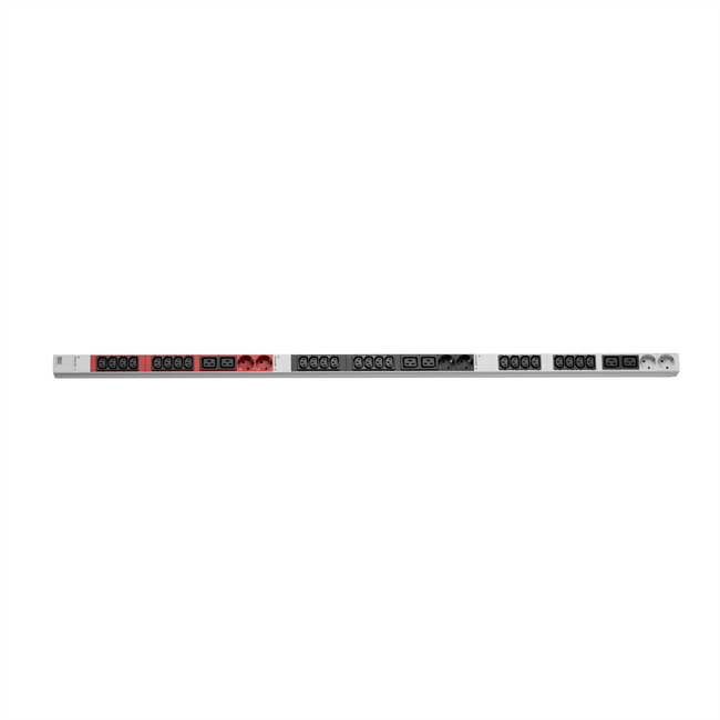 BACHMANN IT PDU ALU 1U 24x C13 6x C19 2LS CEE 3x16A rood