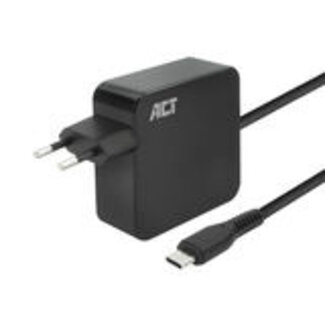 ACT ACT USB-C laptoplader 65W met Power Delivery-profielen, 2 meter