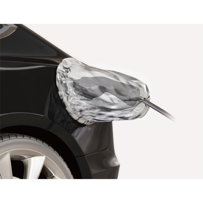 InLine® Universal wallbox stand with EV charging cable holder, black