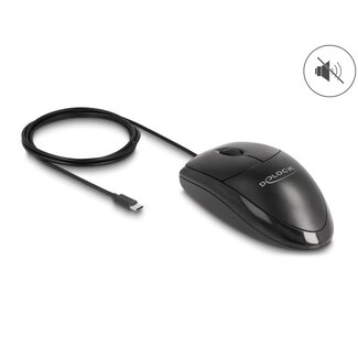 DeLOCK Delock Optical USB Type-C™ Desktop Mouse – Silent