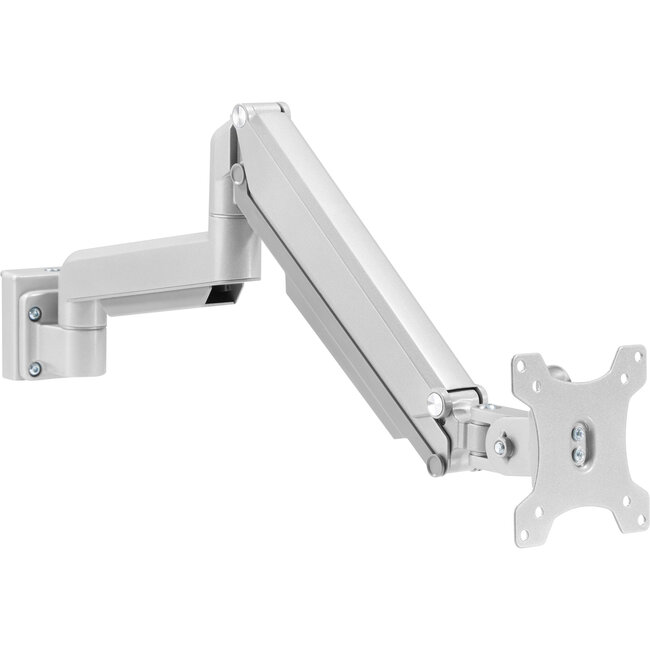 InLine® Slatwall Lifter Monitor holder, silver-grey