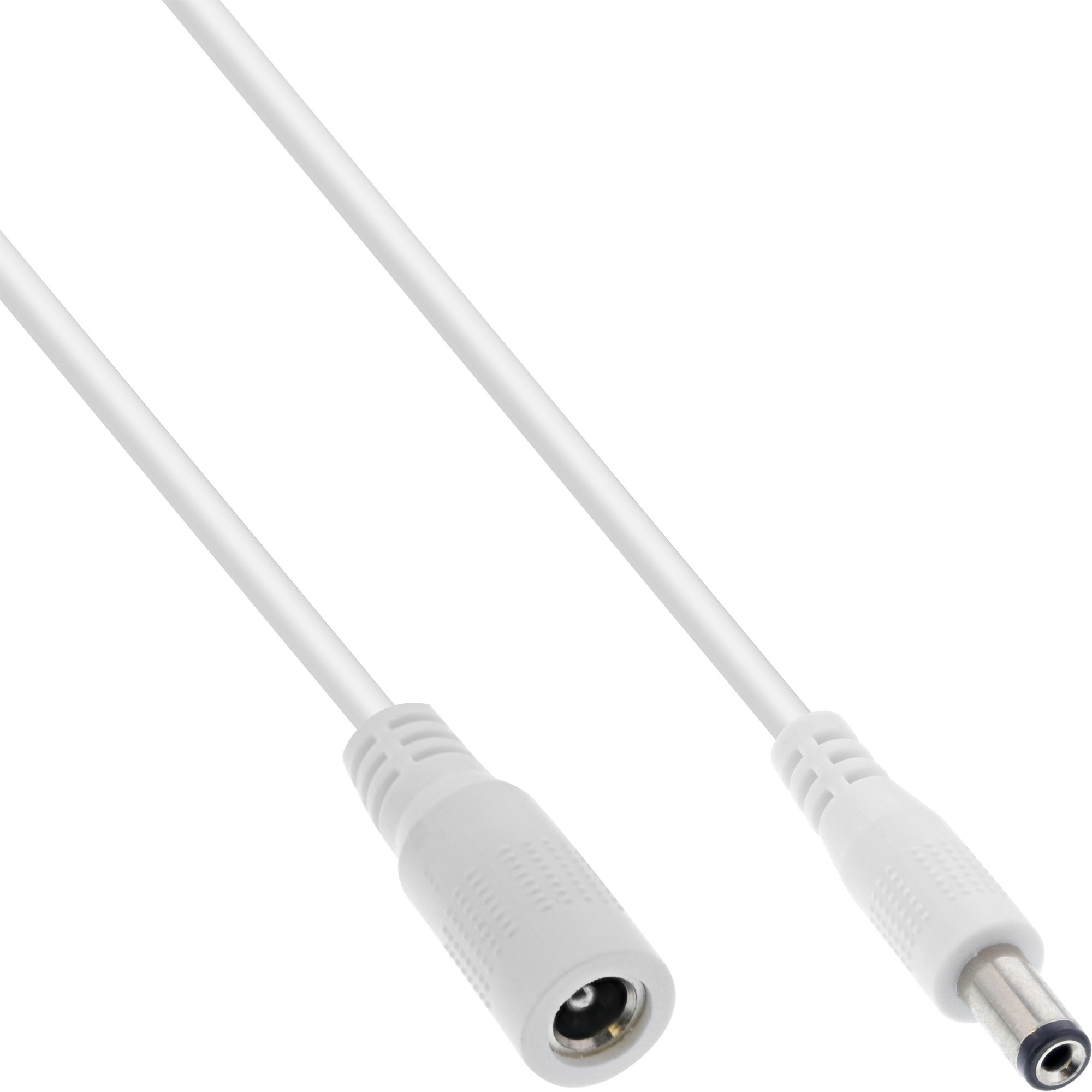 InLine 26905F electriciteitssnoer Wit 5 m 5.5 x 2.5 mm