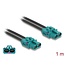 Delock Cable HDMTD Z double jack to HDMTD Z double jack 1 m