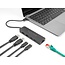 Delock 10 Gbps USB Hub with 2.5 Gigabit LAN port and PD 85 Watt