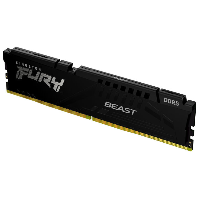 Kingston Technology FURY Beast 16GB 4800MT/s DDR5 CL38 DIMM Black