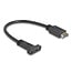 Delock USB 10 Gbps Cable USB Type-E Key A 20 pin male to USB Type-C™ female panel-mount 25 cm