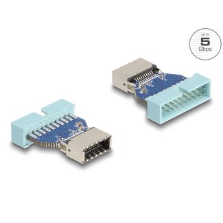 DeLOCK Delock USB 5 Gbps Adapter Pin Header male to internal USB Type-E Key A female