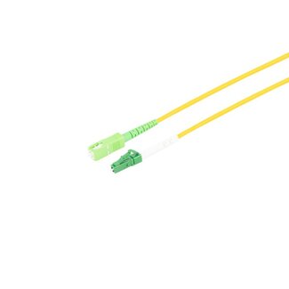 S-Impuls LWL SX Patchkabel LC/SC APC 9/125µ, OS2 gelb, 30m